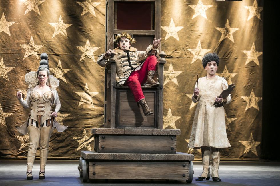 Imagen Teatro con la obra `Calígula´ de la compañía Nasú Teatro