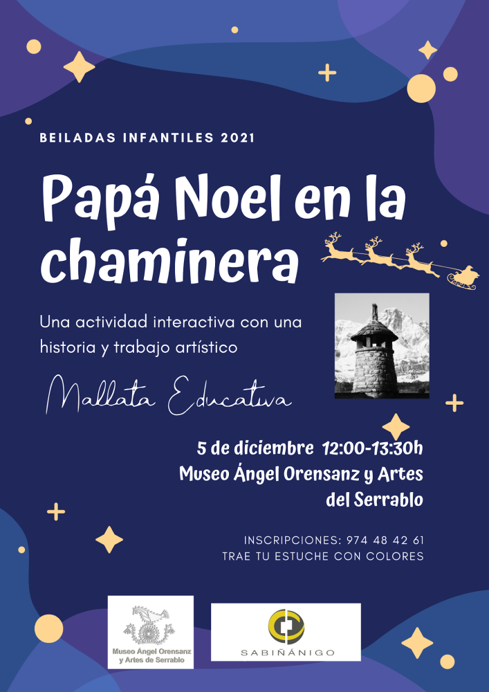 Imagen Papá Noel en la chaminera