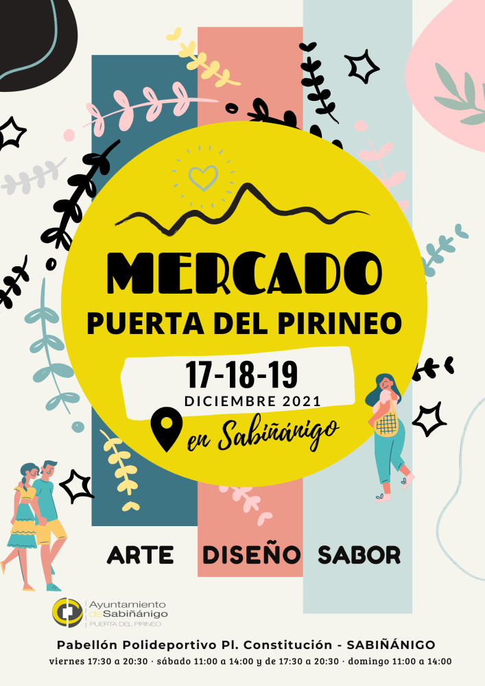 Imagen Este fin de semana llega el Mercado Puerta del Pirineo arte, diseño y sabor