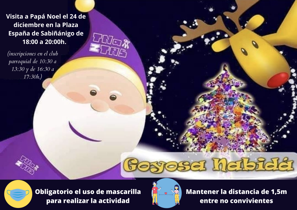 Imagen Visita de Papá Noel en la plaza España