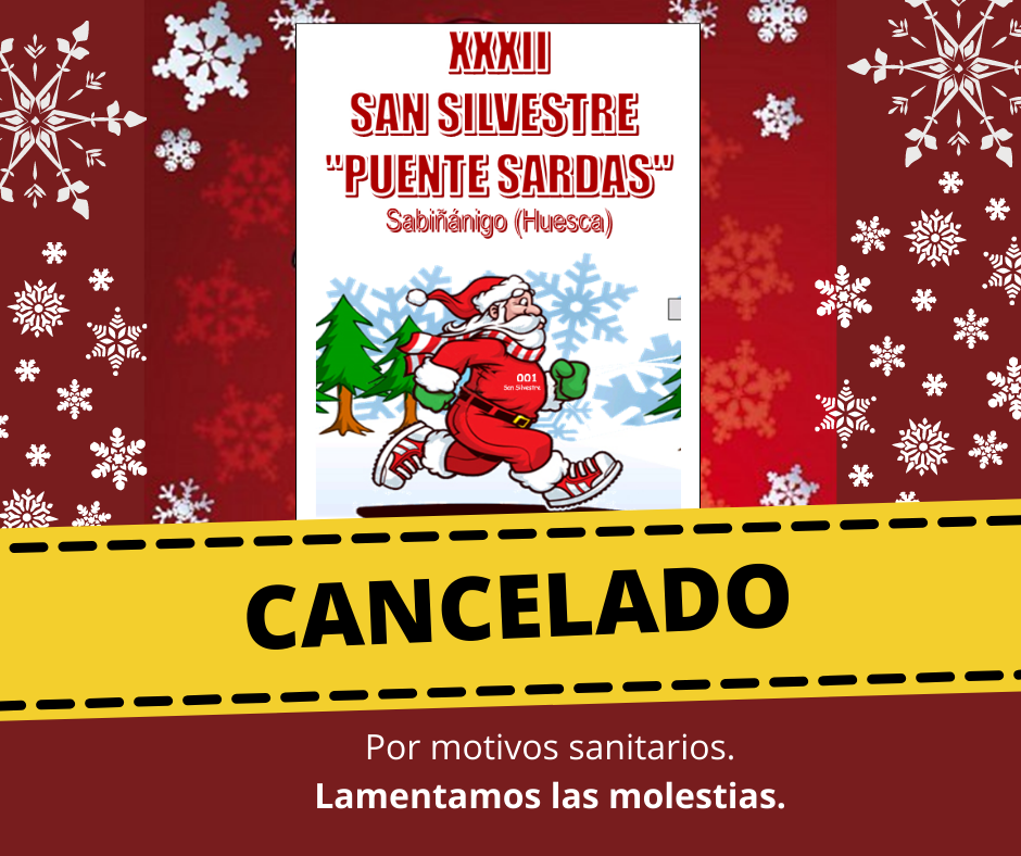 Imagen SUSPENDIDA - San Silvestre Puente Sardas 2021