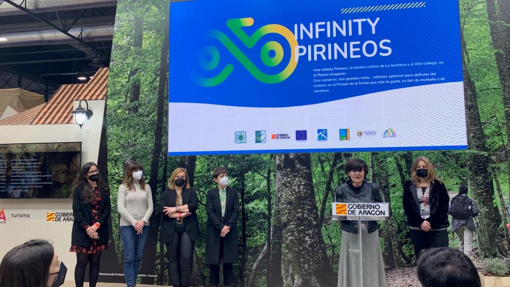 Imagen Infinity Pirineos, la nueva marca para promocionar el cicloturismo en las Comarcas del Alto Gállego y de la Jacetania