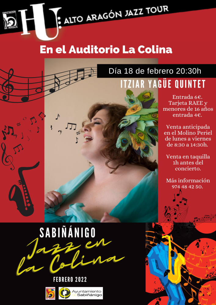 Imagen Jazz en la Colina con Itziar Yagüe Quintet