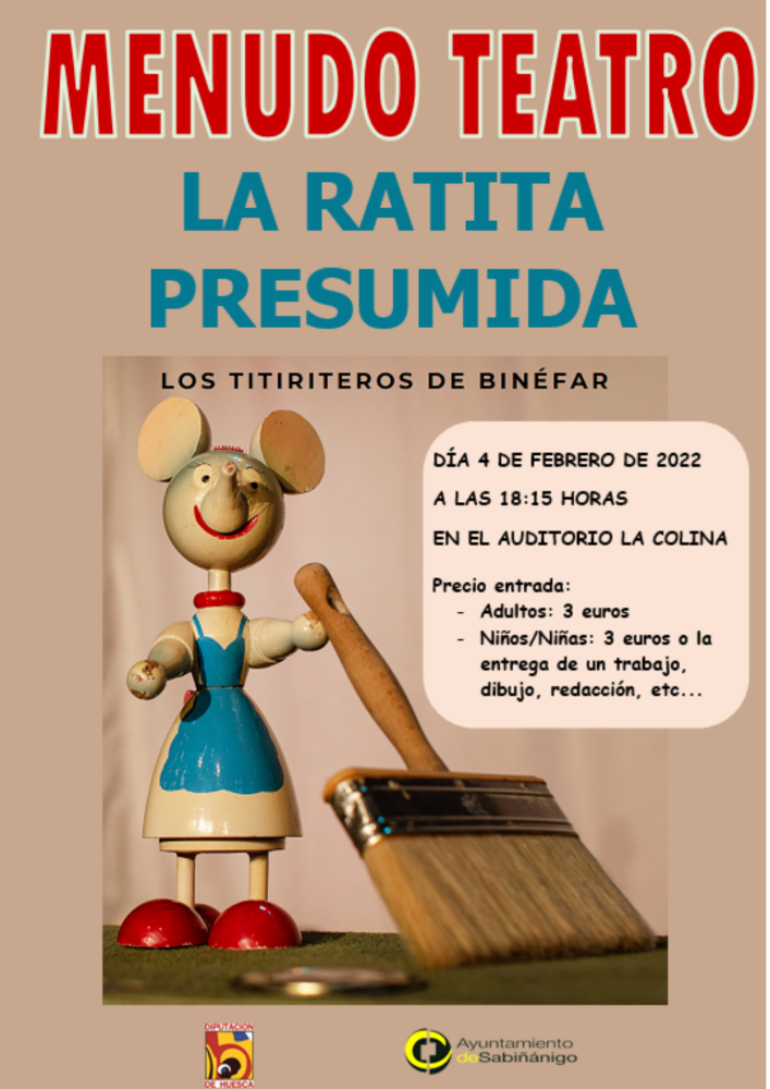Imagen Menudo Teatro: La ratita presumida