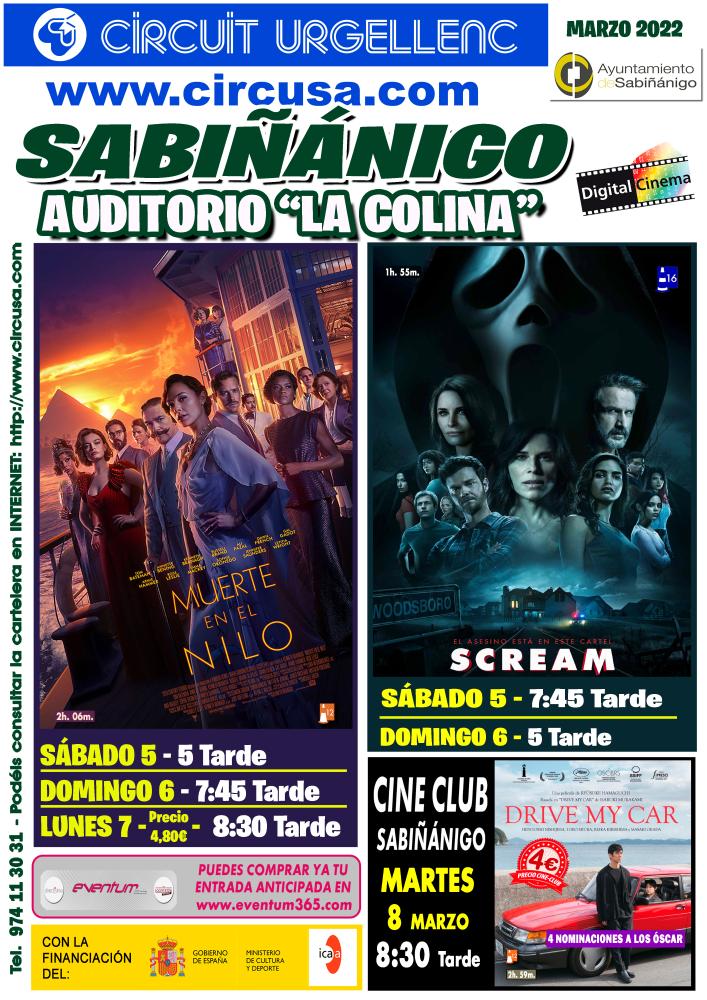 Imagen Cine: Muerte en el Nilo y Scream