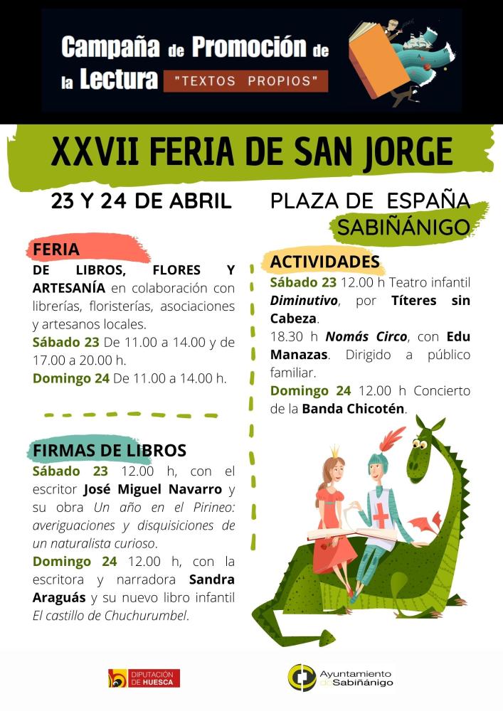 Imagen XXVII Feria de San Jorge: Feria de libros, flores y artesanía