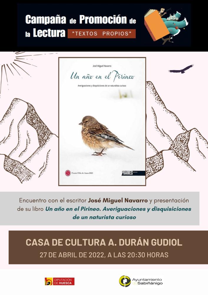 Imagen Encuentro con el escritor José Miguel Navarro