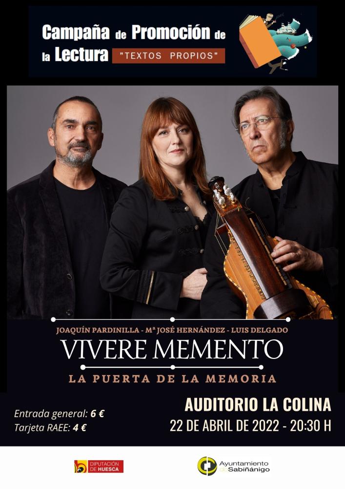 Imagen Concierto `La puerta de la memoria´ por Vivere Memento