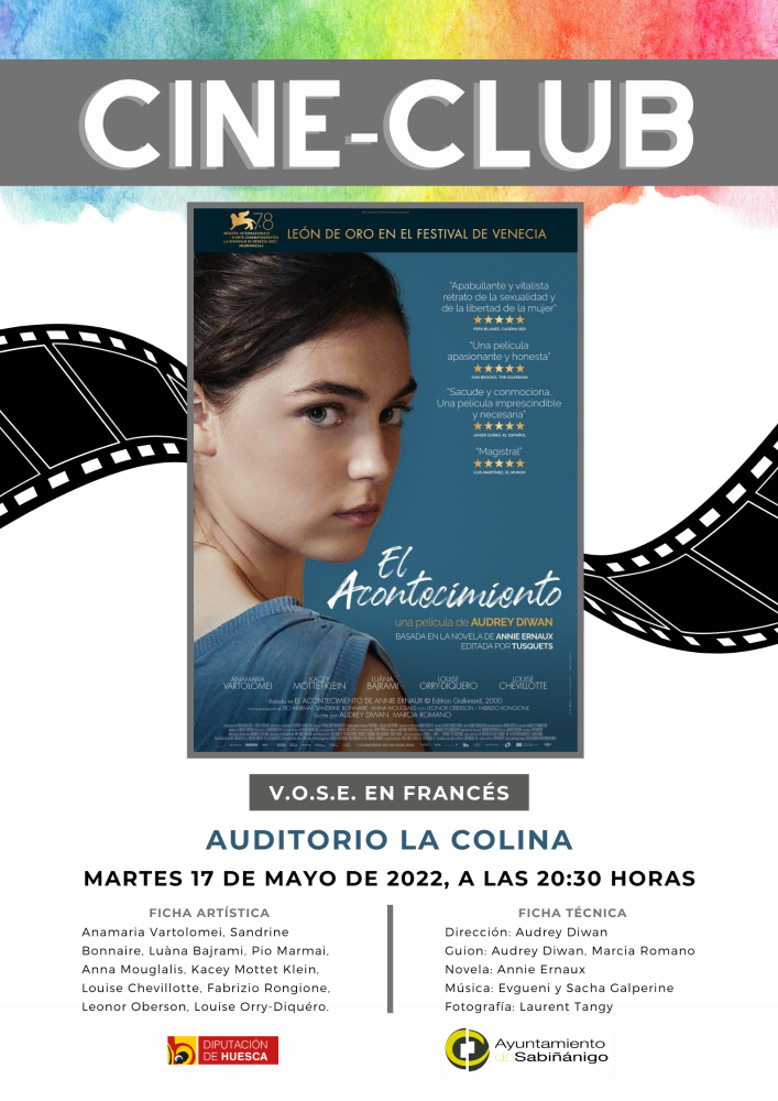 Imagen Cineclub con la película `El acontecimiento´ en VOSE