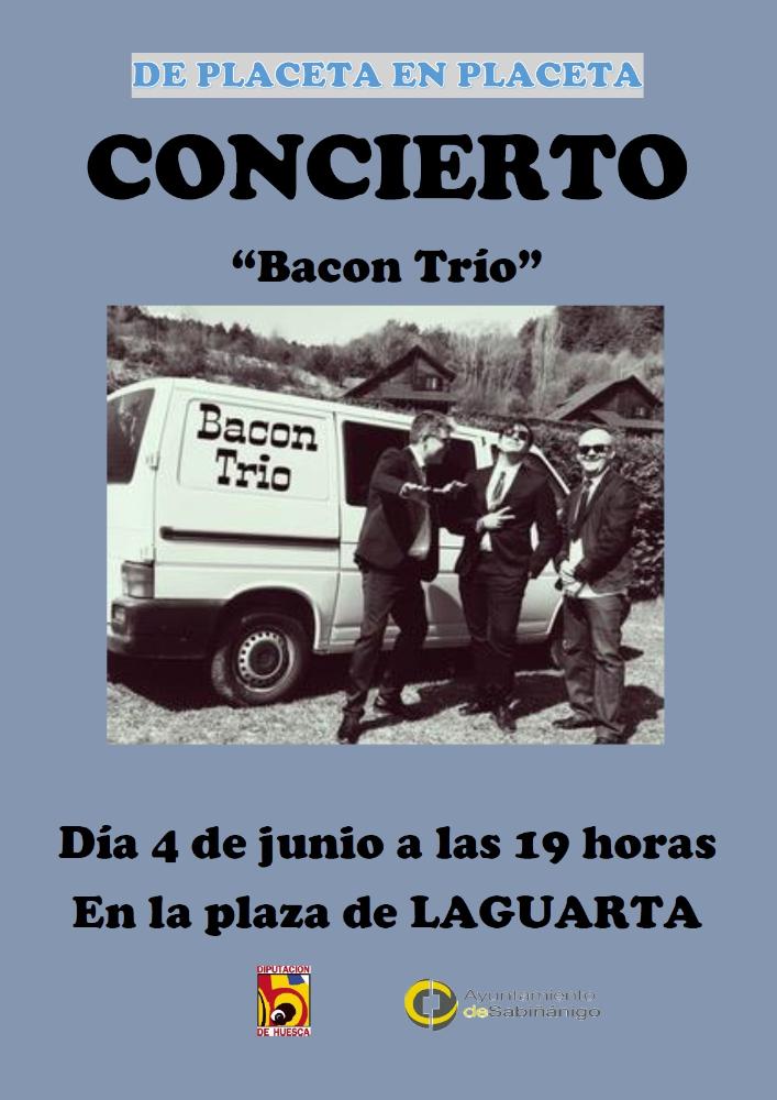 Imagen Concierto de Bacon Trio en Laguarta