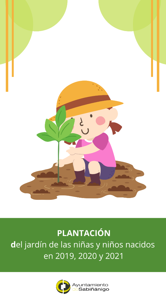 Imagen Plantación del jardín de los niños y las niñas nacidos en 2019, 2020 y 2021