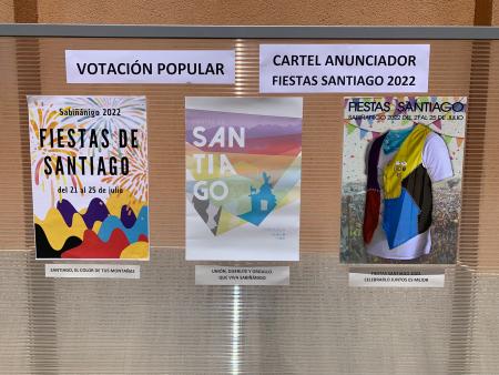 Imagen Votación popular para el cartel anunciador de las Fiestas de Santiago 2022
