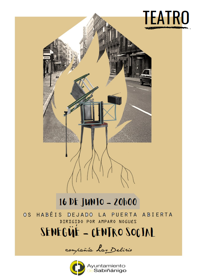 Imagen Teatro `Os habéis dejado la puerta abierta´ en Senegüé