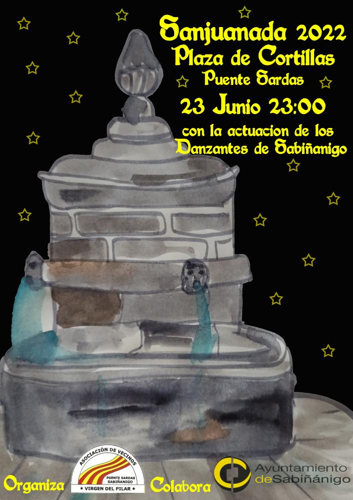 Imagen San Juanada con actuación de los Danzantes de Sabiñánigo