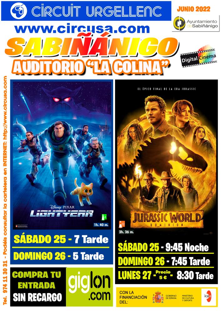 Imagen Cine: Lightyear y Jurassic World Dominion