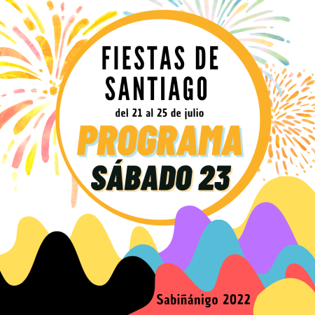 Imagen Fiestas Santiago - Programación Sábado 23