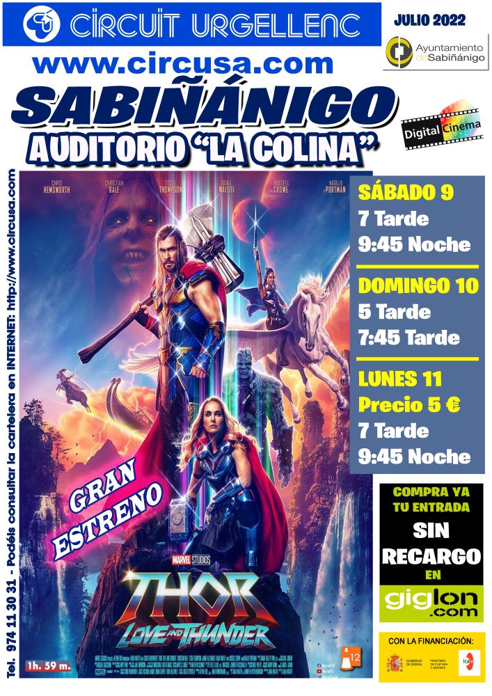 Imagen Cine: Thor Love and Thunder