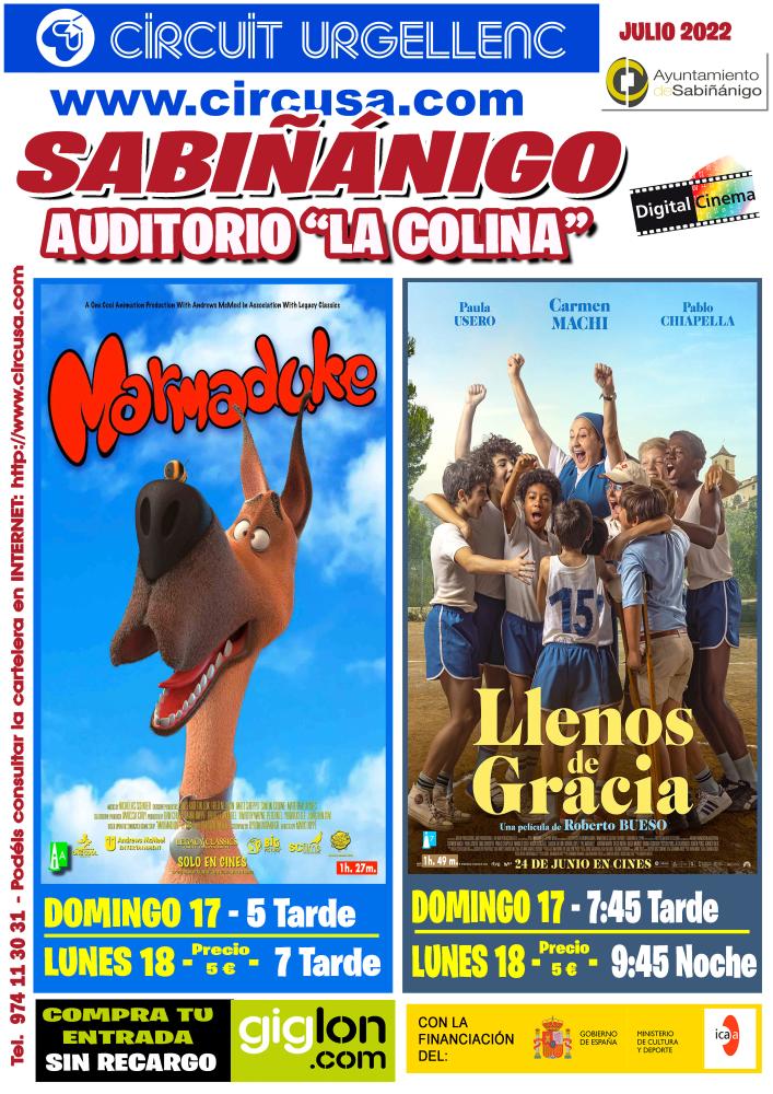Imagen Cine: Marmaduke y Llenos de Gracia