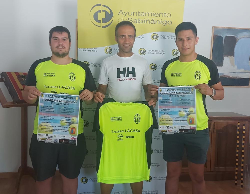 Imagen La Sala presenta el II Torneo de pádel en Sabiñánigo