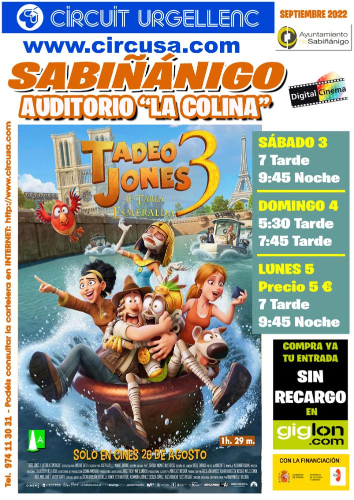 Imagen Cine: Tadeo Jones 3 
