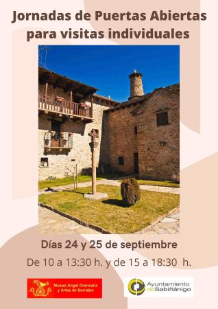 Jornadas de Puertas Abiertas para visitas individuales